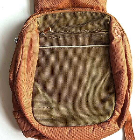 TUMI  T-Tech University Convertible Backpack Sling Bag Burnt Orange Nylon Gorp main image 7